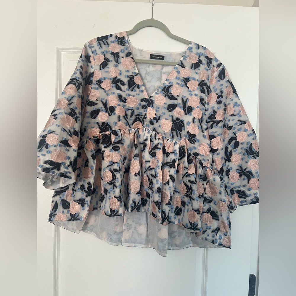 STINE GOYA Paler' Peplu Blouse